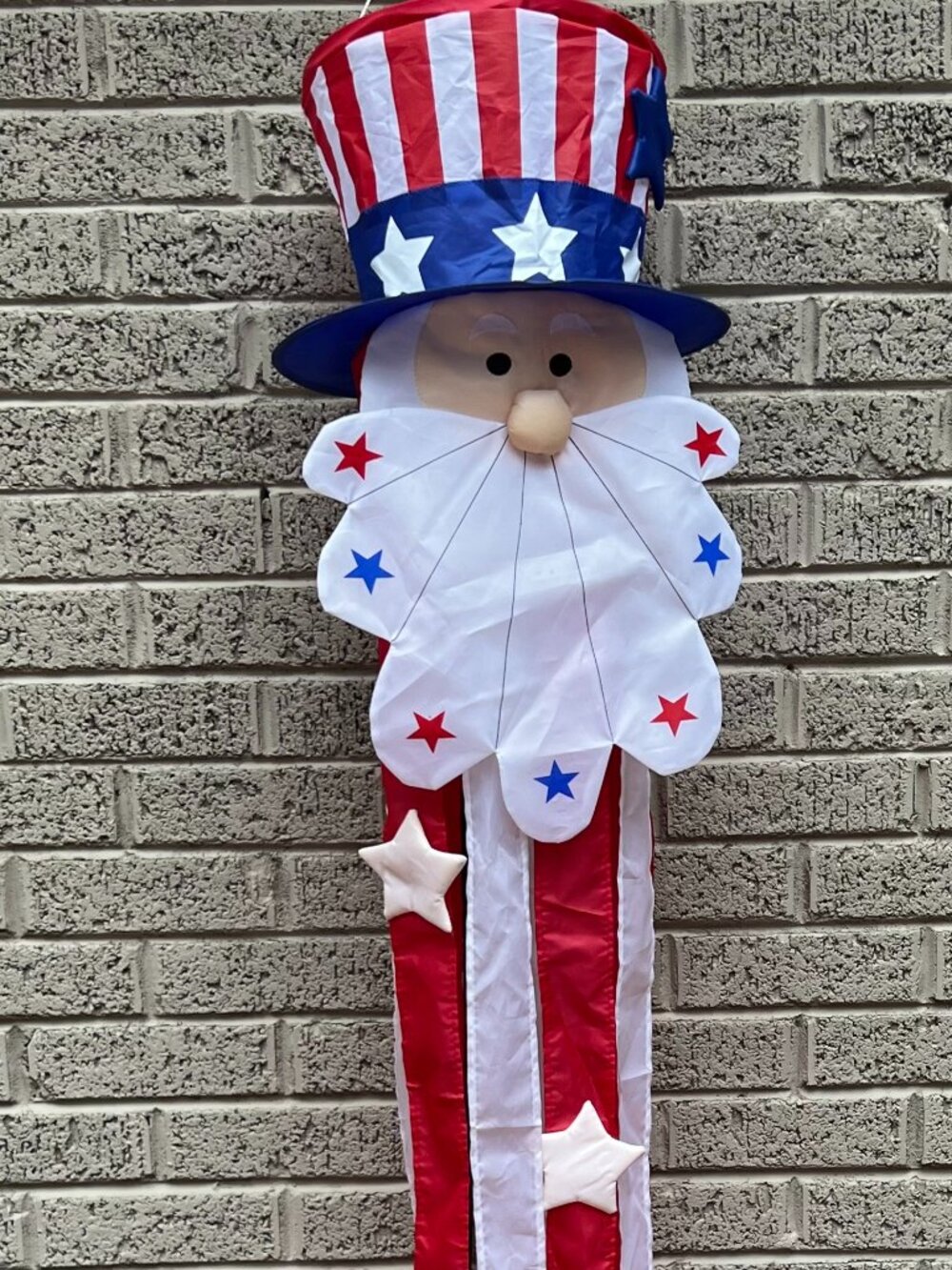 Independence Day Decor Uncle Sam and Flag Motif